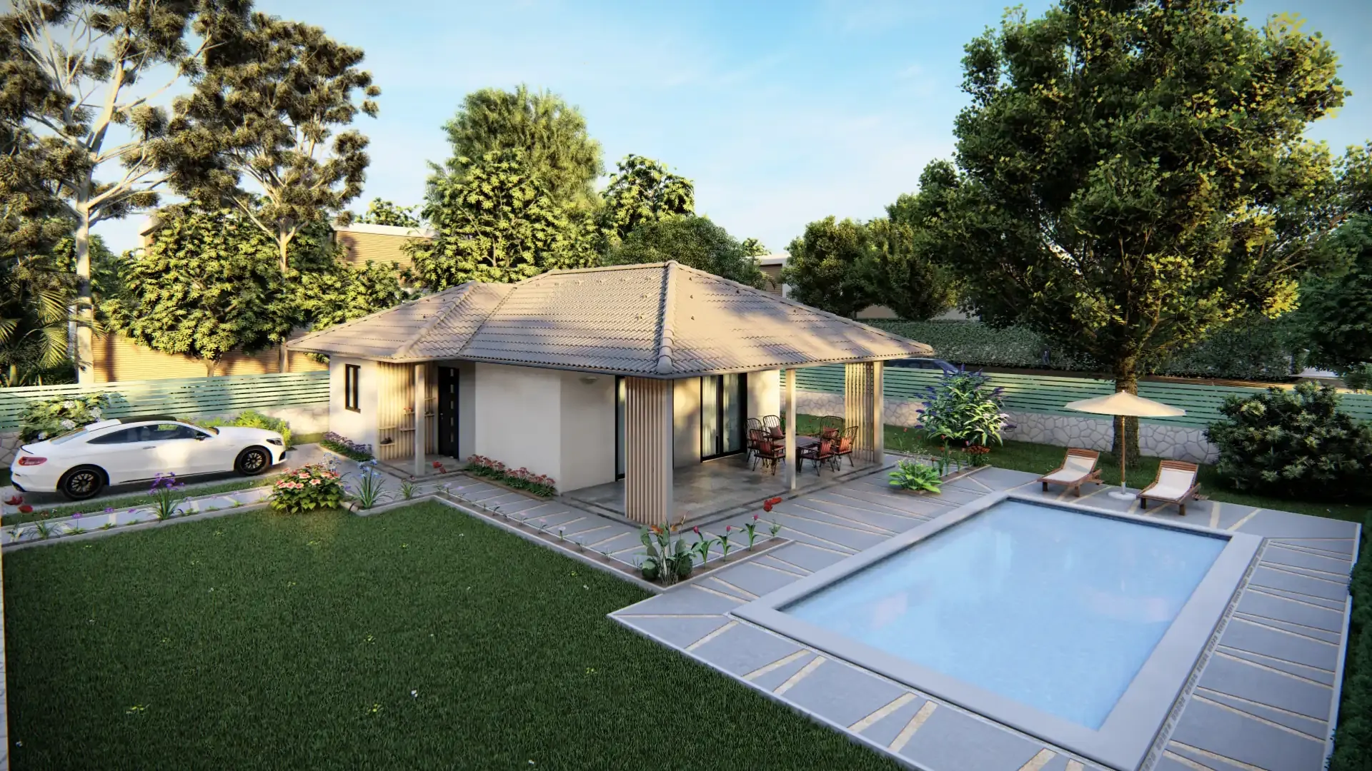 3D render — Kuća Anđa