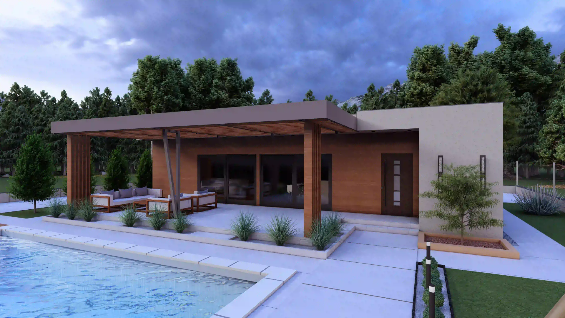 3D render — Villa Bellavista
