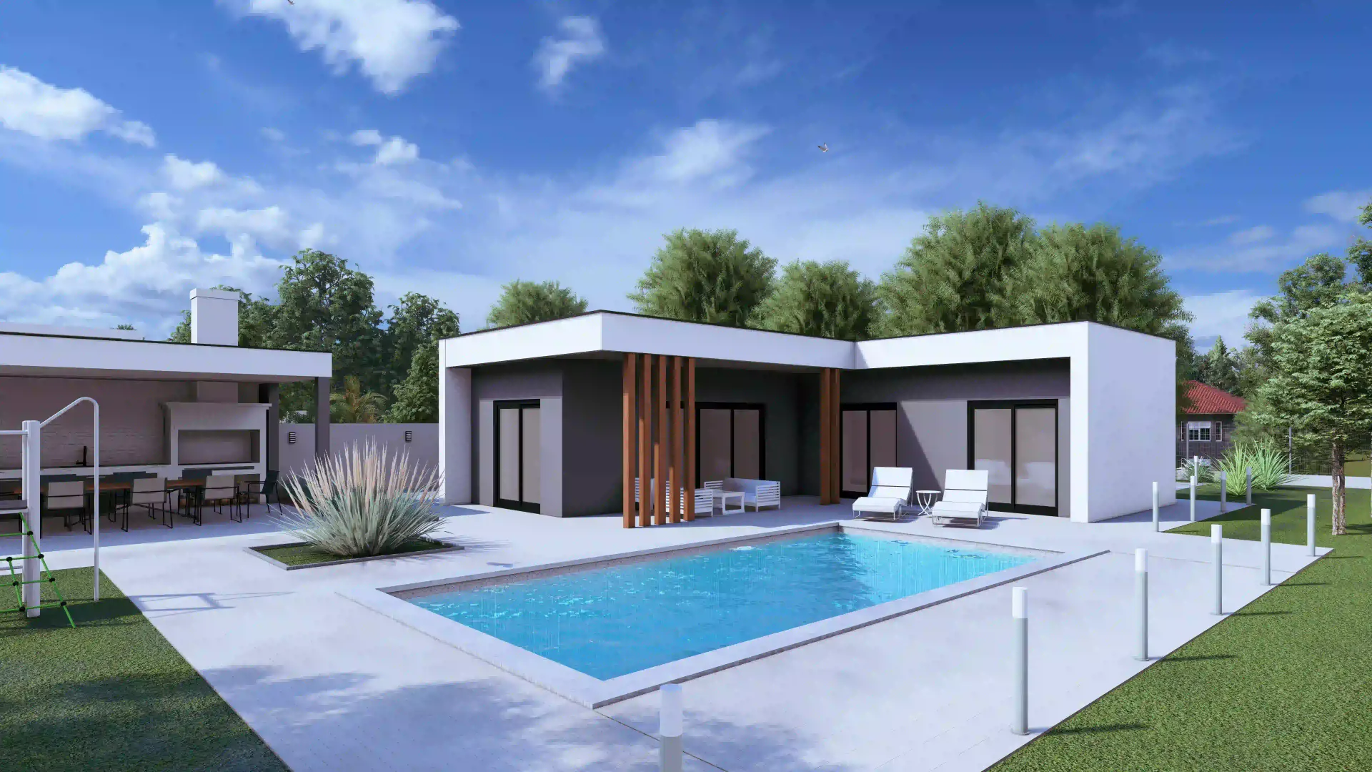 3D render — Vila Inna