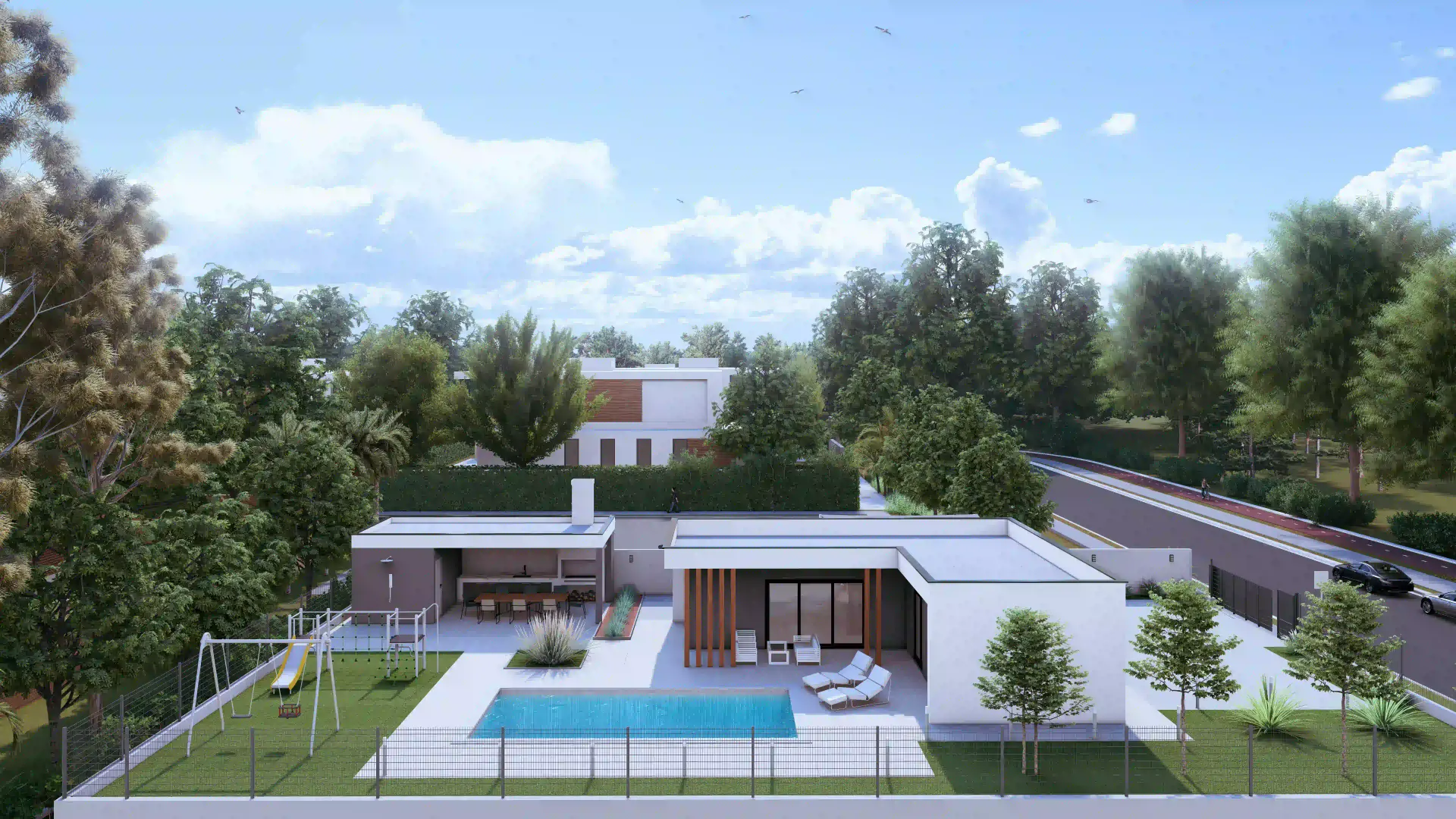 3D render — Vila Inna