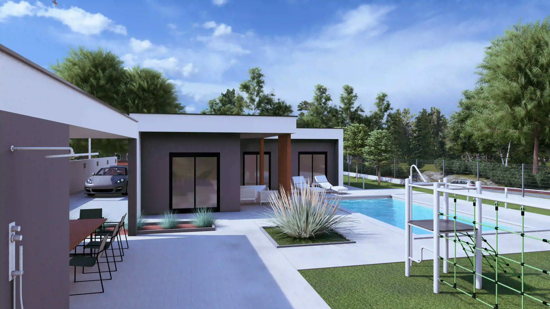 3D render — Vila Inna
