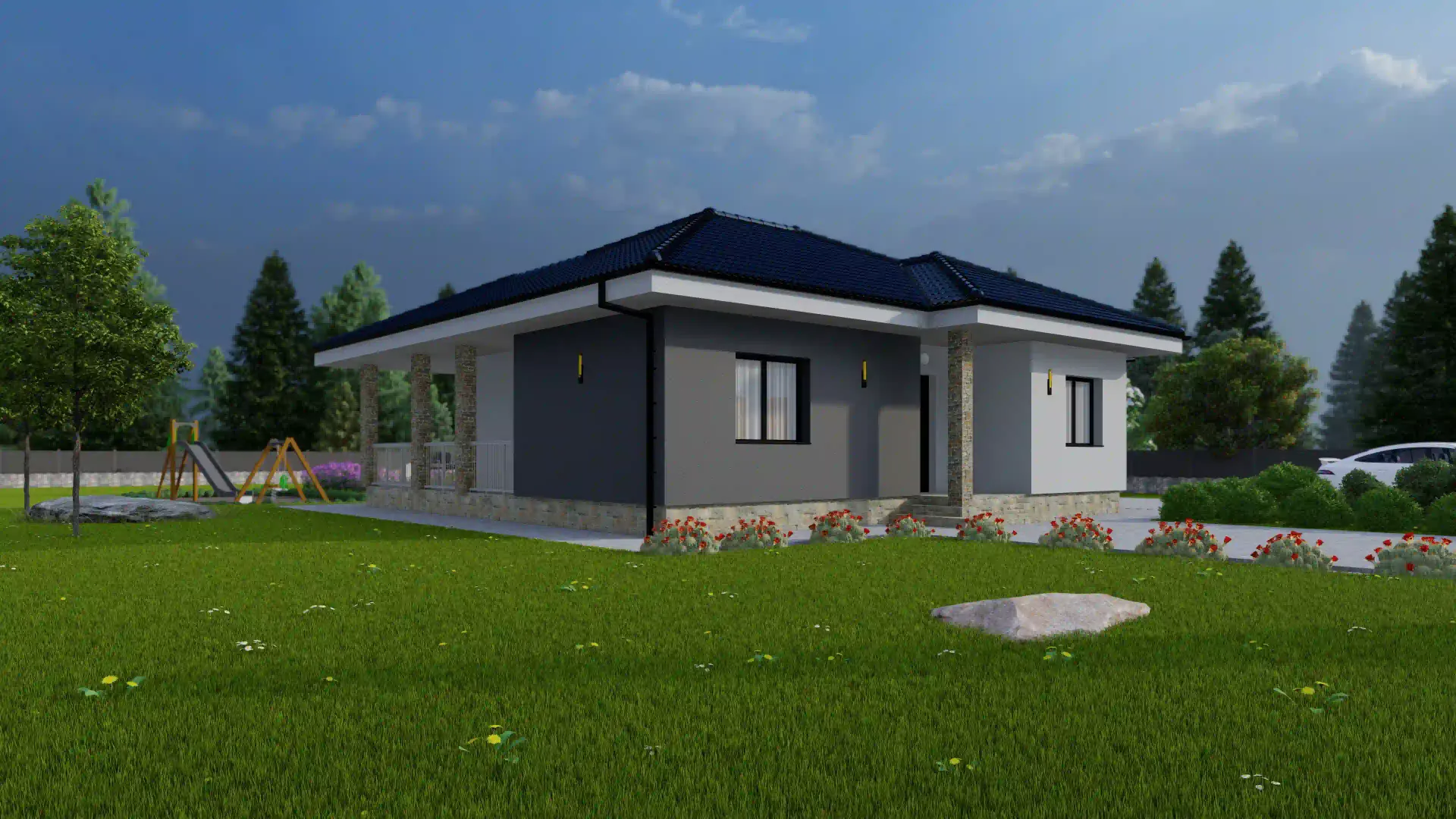 3D render — Kuća Jana