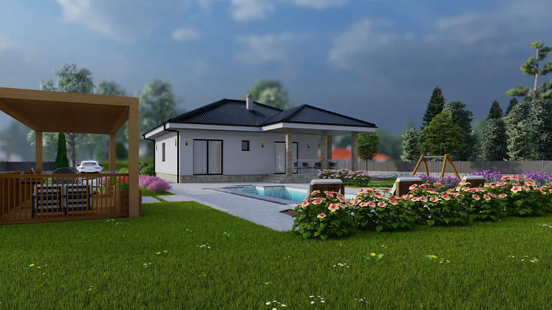 3D render — Kuća Jana