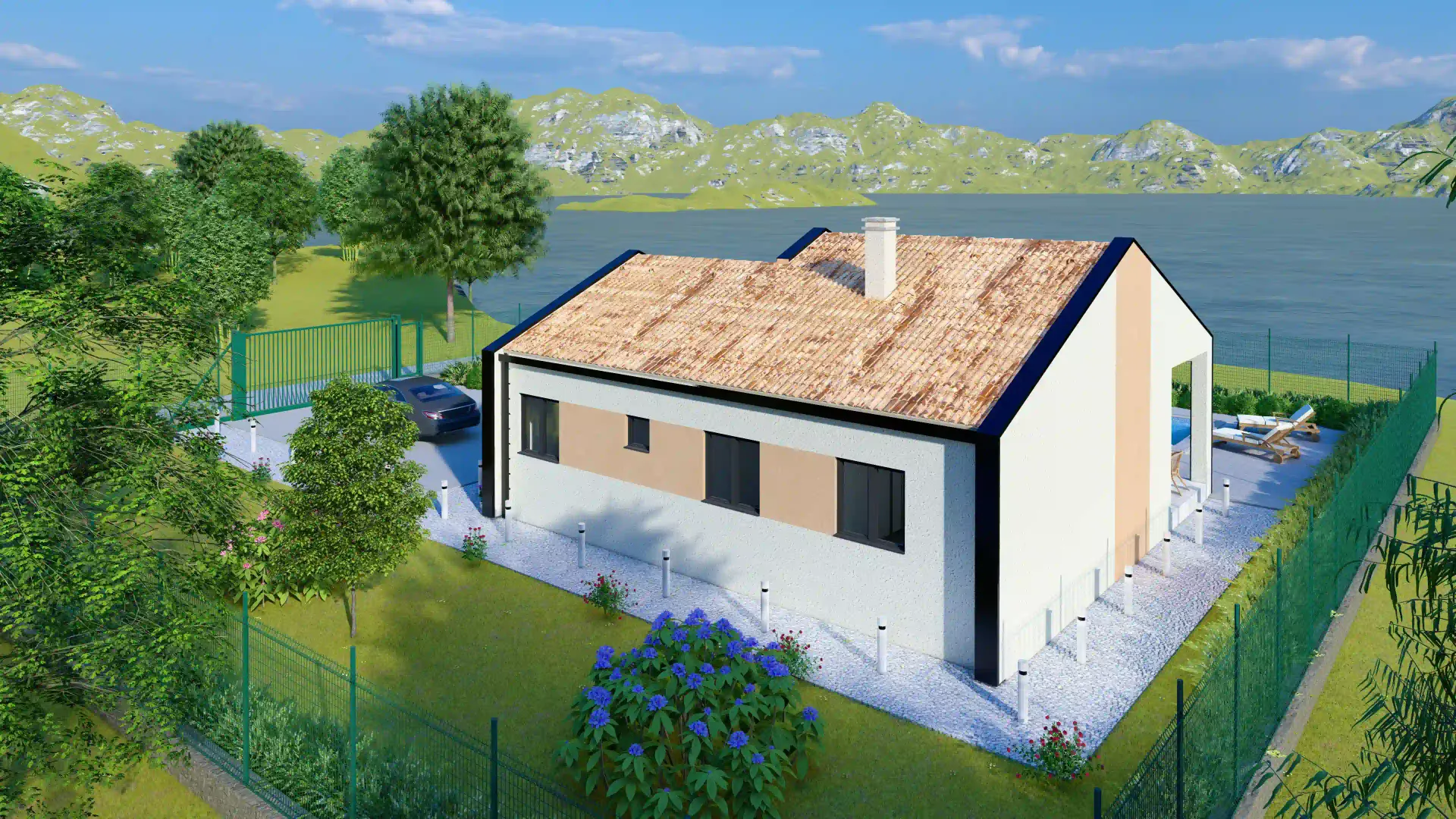3D render — Kuća Josipa