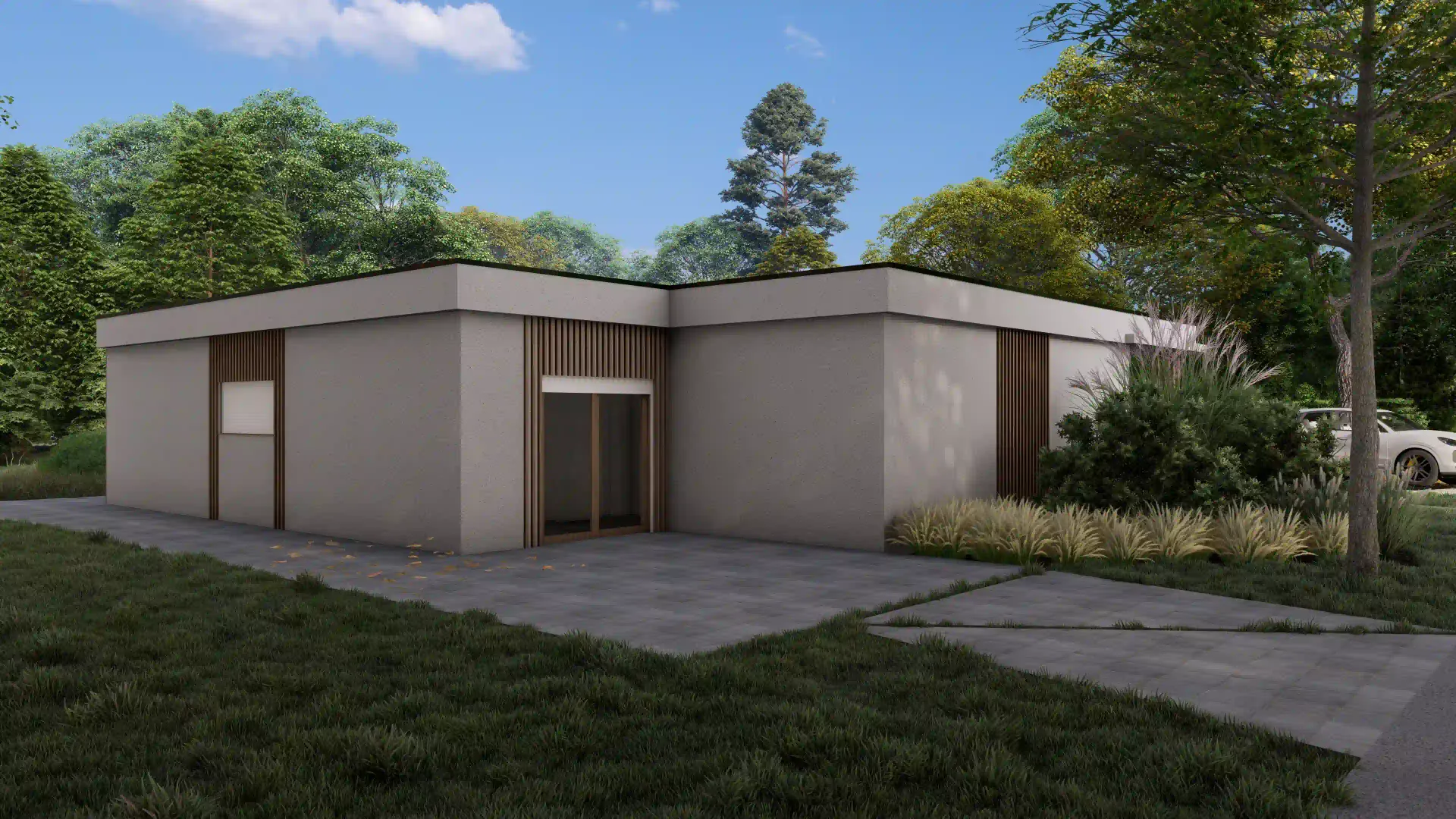 3D render — Kuća Melani