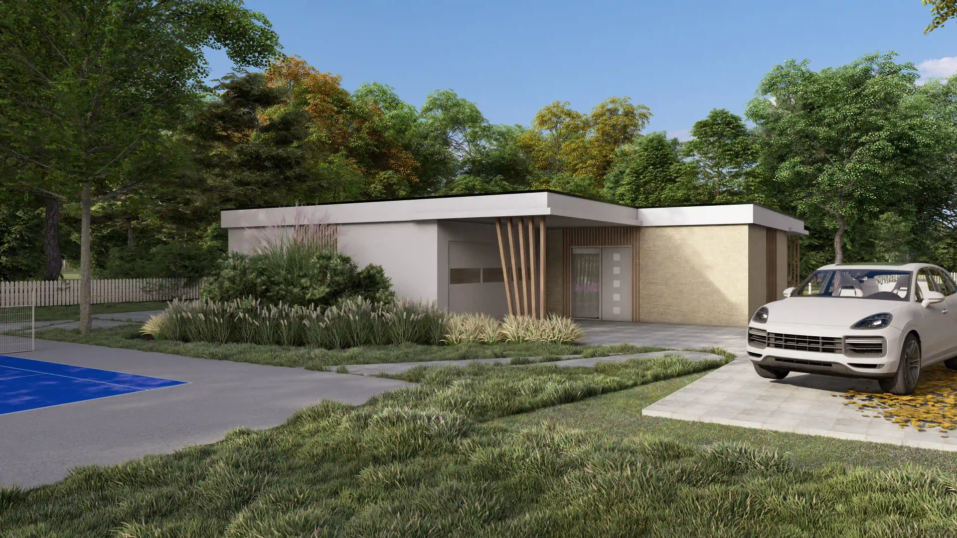3D render — Kuća Melani