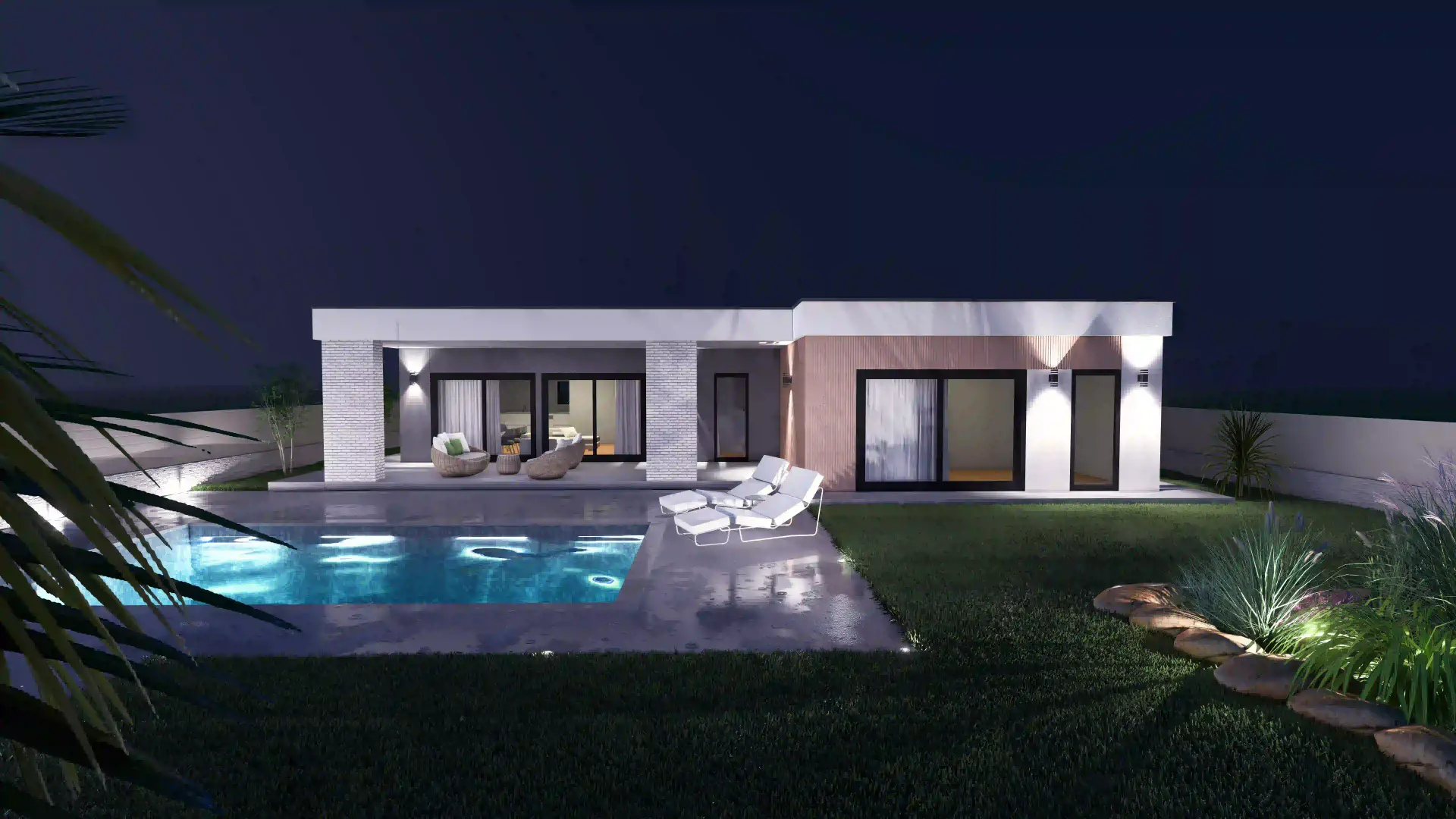 3D render — Vila Tinna