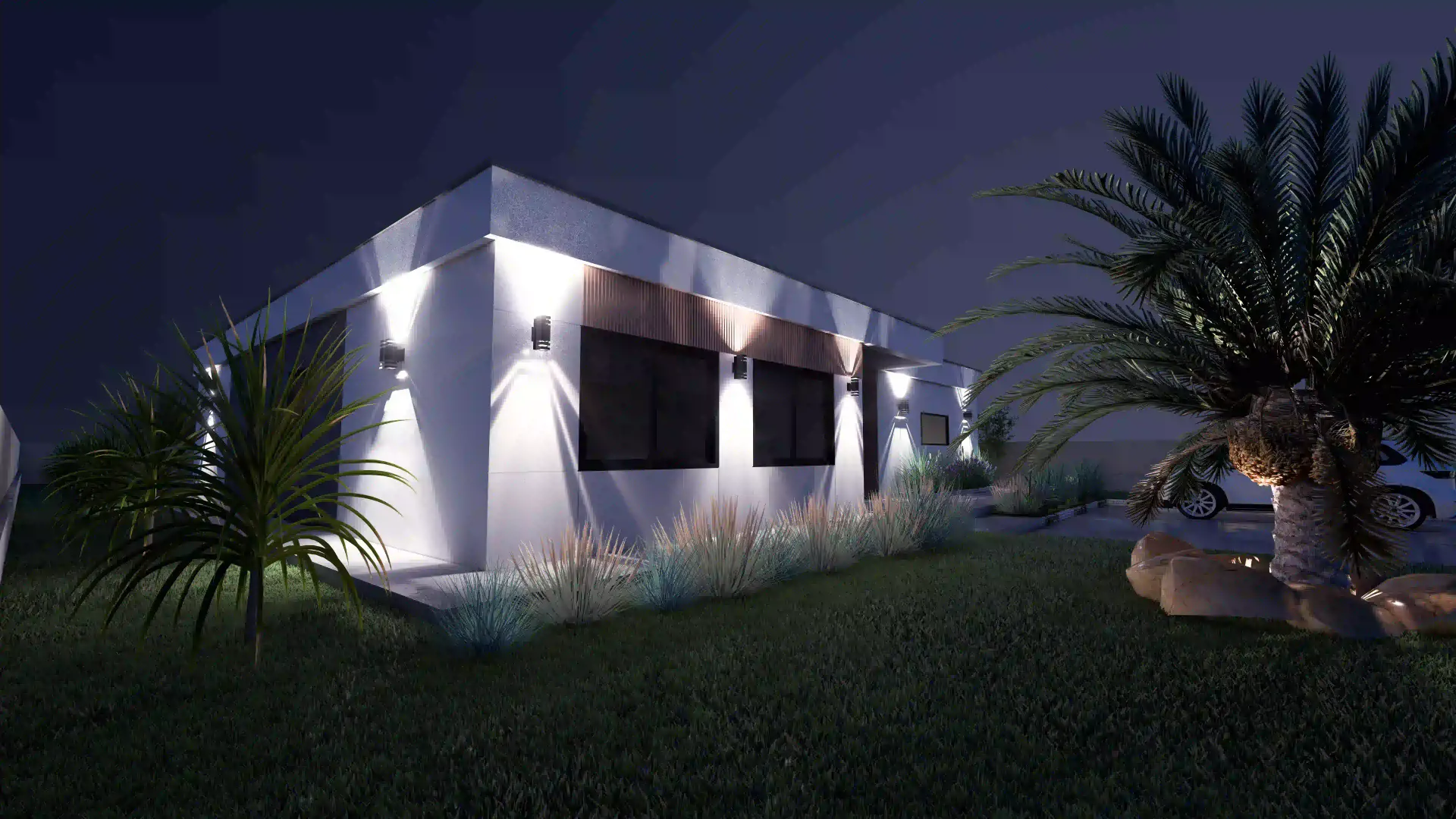 3D render — Vila Tinna